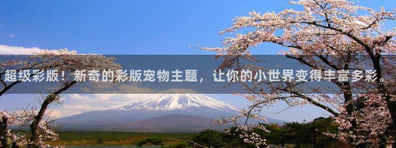 聚彩app官方入口：超级彩版！新奇的彩版宠物主题，让你的小世界变得丰富多彩。